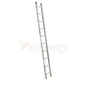 Model No. 1430 Aluminium D Rung Single Ladder for Home, Warehouse and Industrial Access Use, Professional Portable Ladder for Maintenance, Storage, Repair and Daily Working Needs 